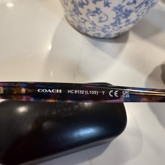 Coach Tortoiseshell Frames and case main image 3